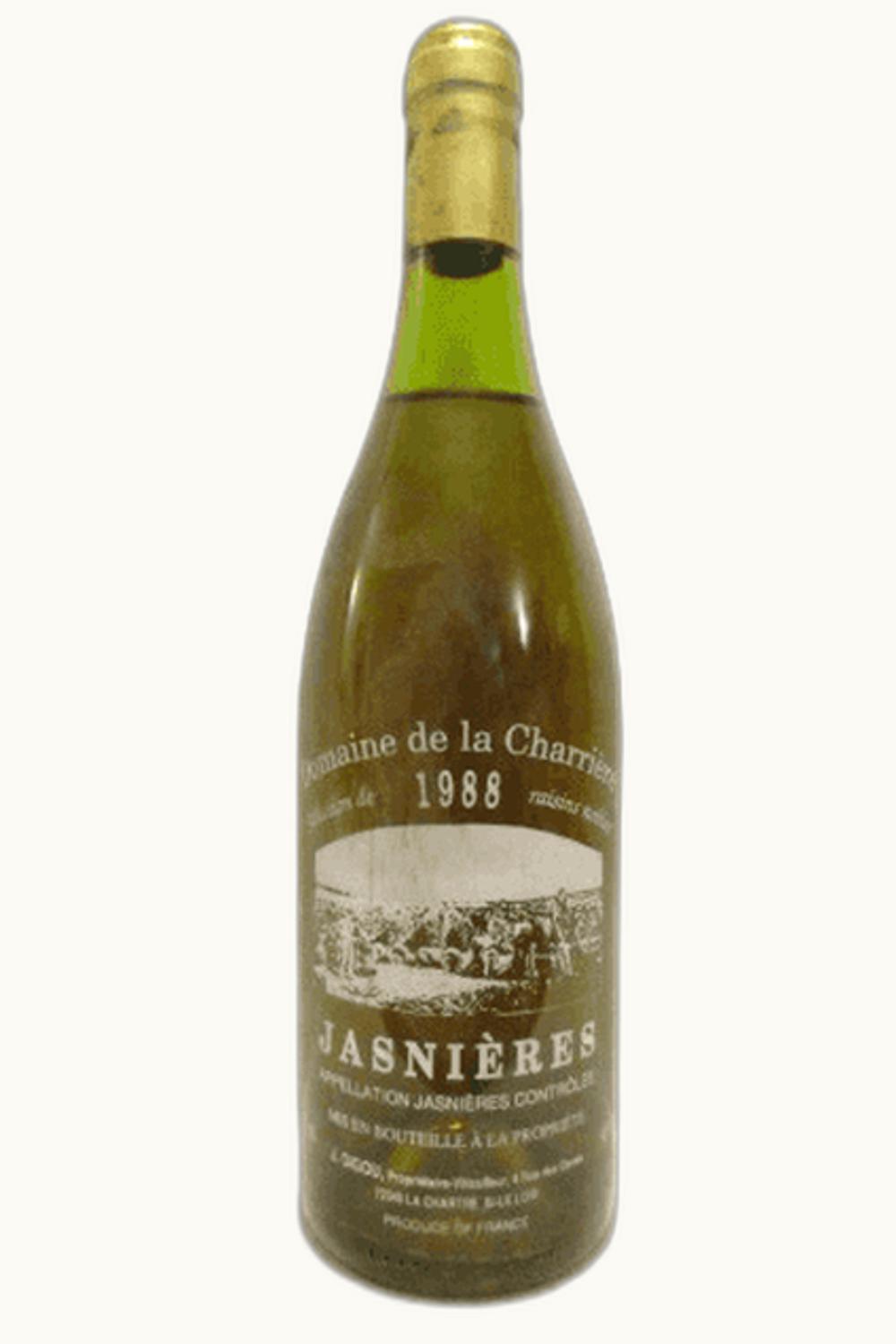 Domaine Gigou Domaine Gigou Raisin Noble Jasnières Vendômois Loire France, 1988