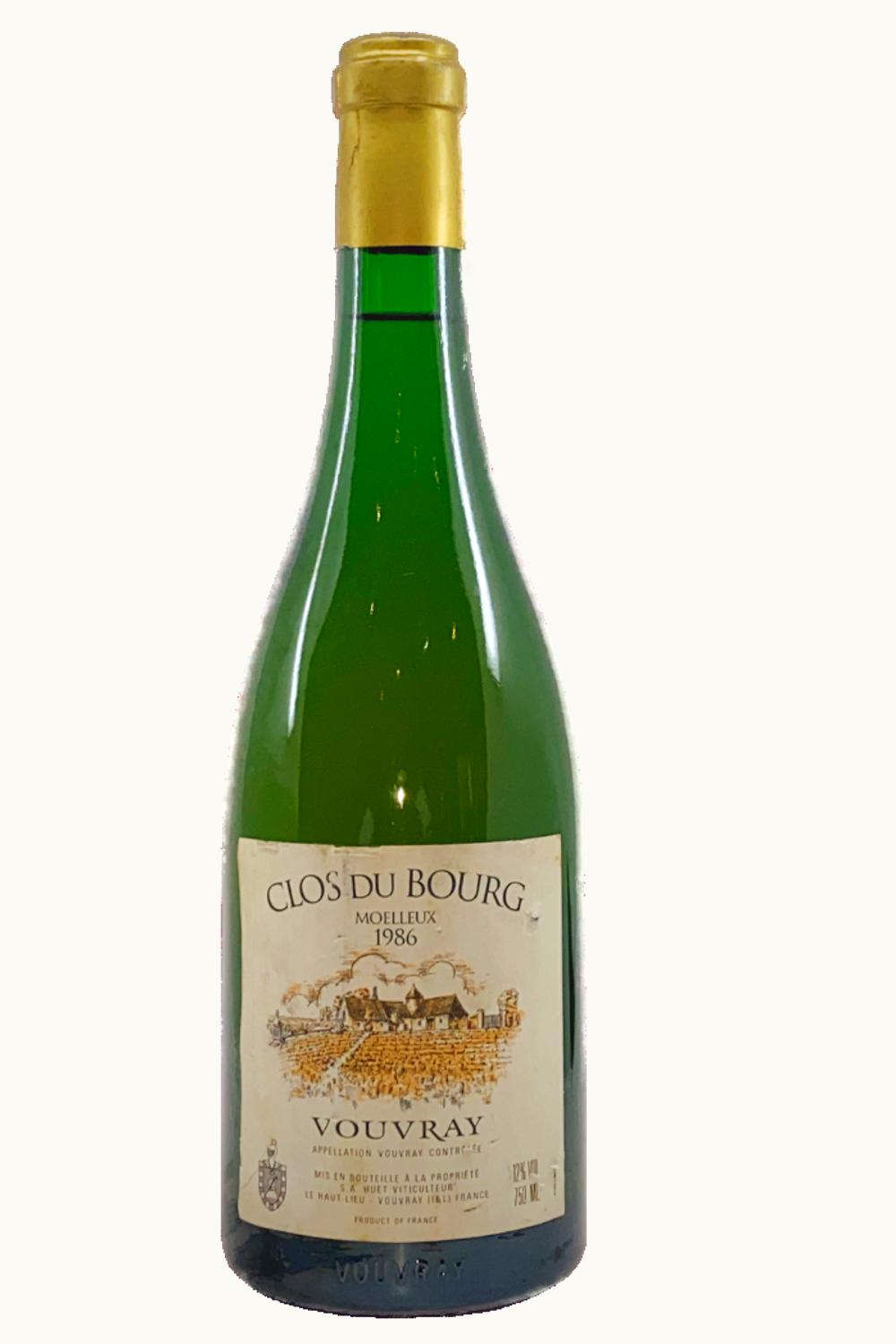 Domaine Huet Domaine Huet Clos du Bourg Moelleux Vouvray Touraine Loire France, 1986
