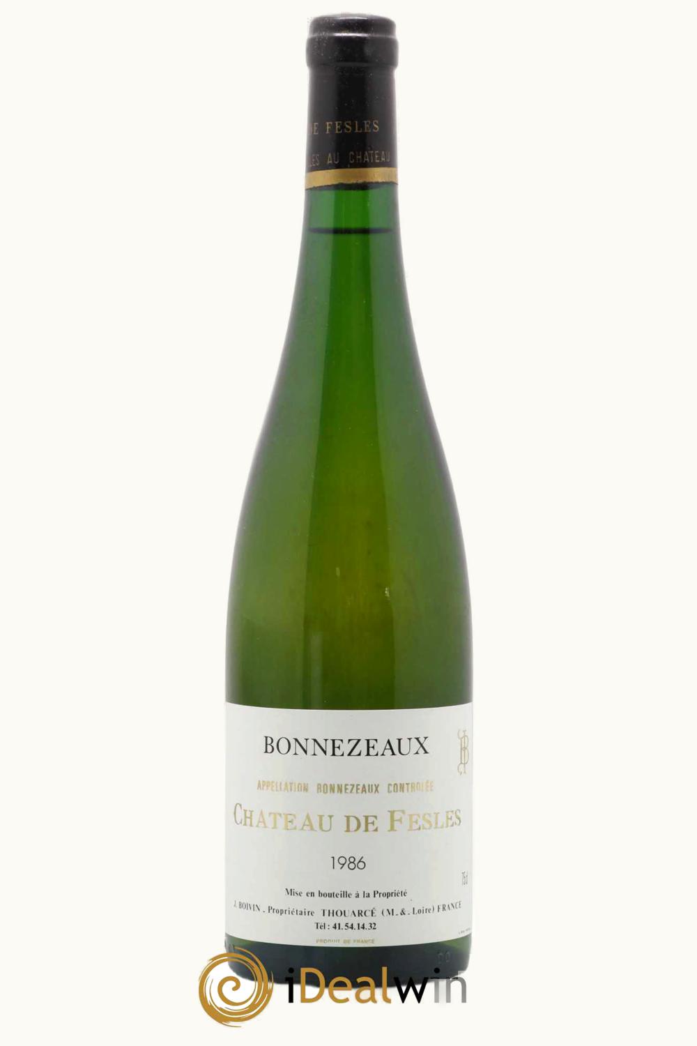 De Fesles De Fesles Bonnezeau Anjou Loire France, 1986