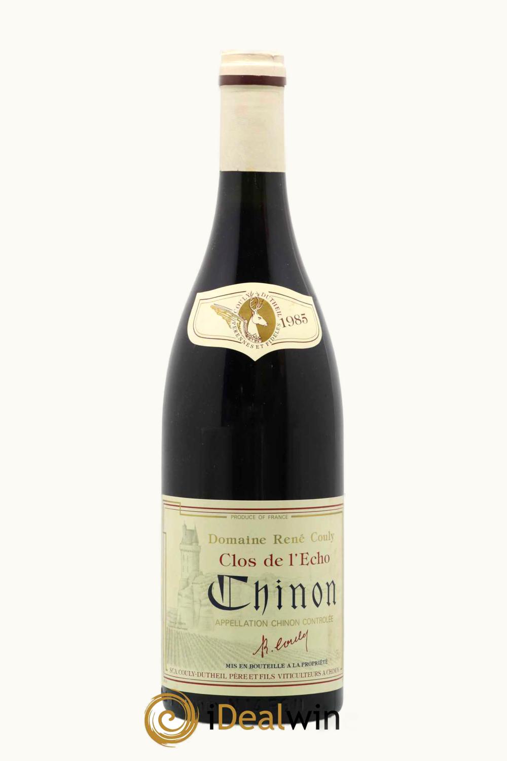Couly-Dutheil Couly-Dutheil Clos de l'Echo Chinon Touraine Loire France, 1985