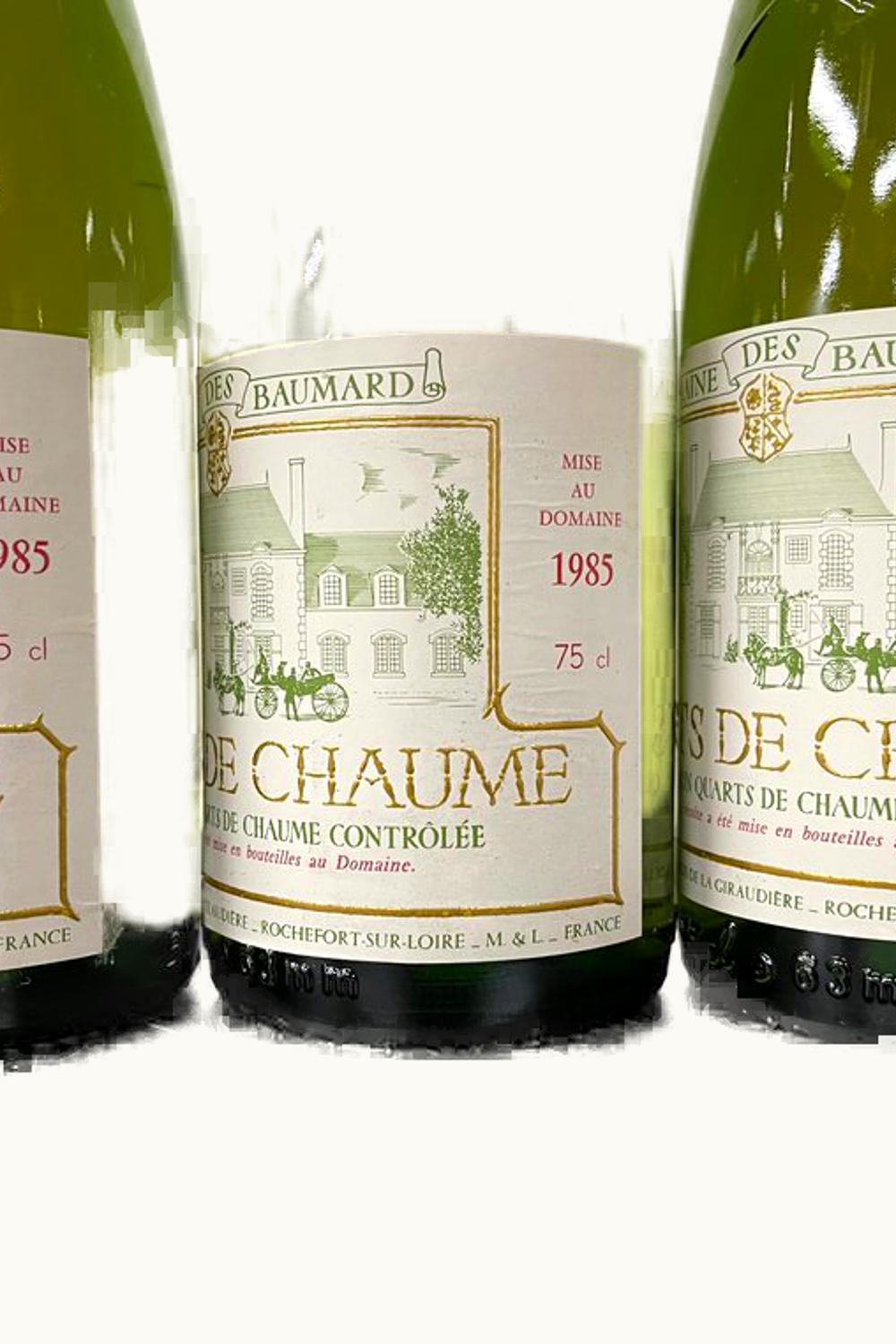 Domaine de Baumard Domaine de Baumard Quarts Chaumes Anjou Loire France, 1985