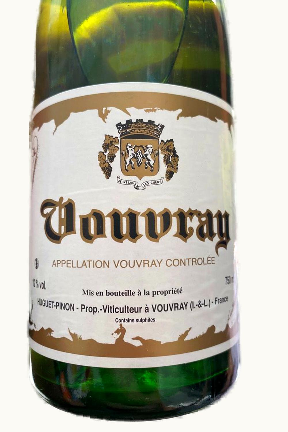 Domaine Huguet Pinon Domaine Huguet Pinon Demi-Sec Vouvray Touraine Loire France, 1985