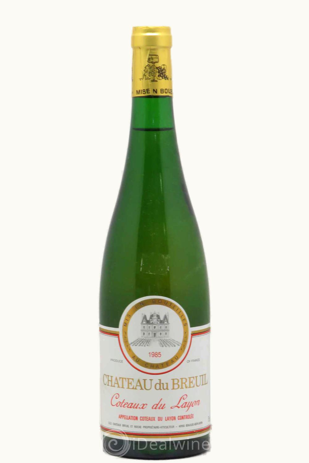 Du Breuil Du Breuil Coteaux du Layon Anjou Loire France, 1985