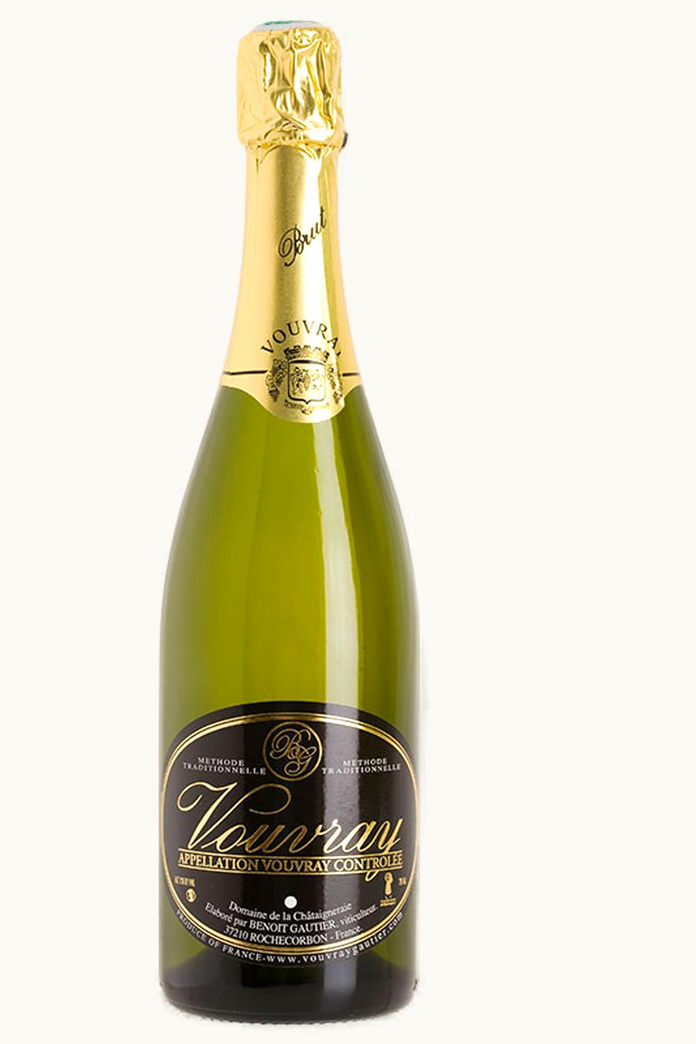 Gautier Dom Gautier Dom de la Châtaigneraie Demi-Sec Vouvray Pétillant Mousseux, 1985