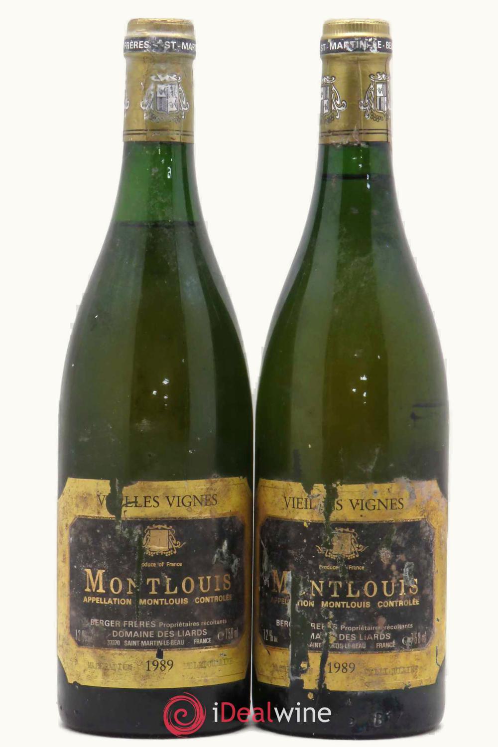 Berger Frères Berger Frères Dom de Liards Vieilles Vignes Moelleux Mont-Louis, 1985