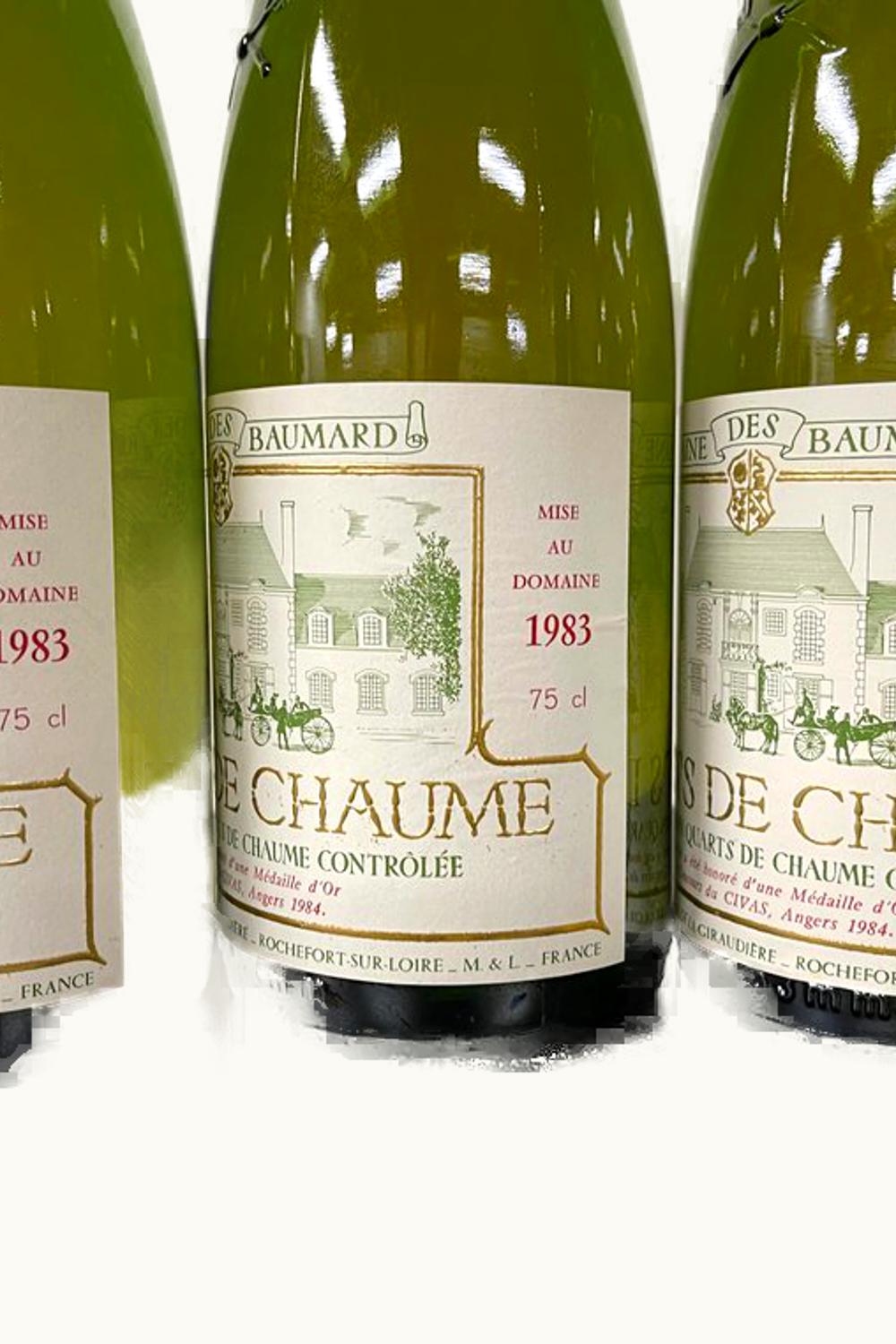 Domaine de Baumard Domaine de Baumard Quarts Chaumes Anjou Loire France, 1983