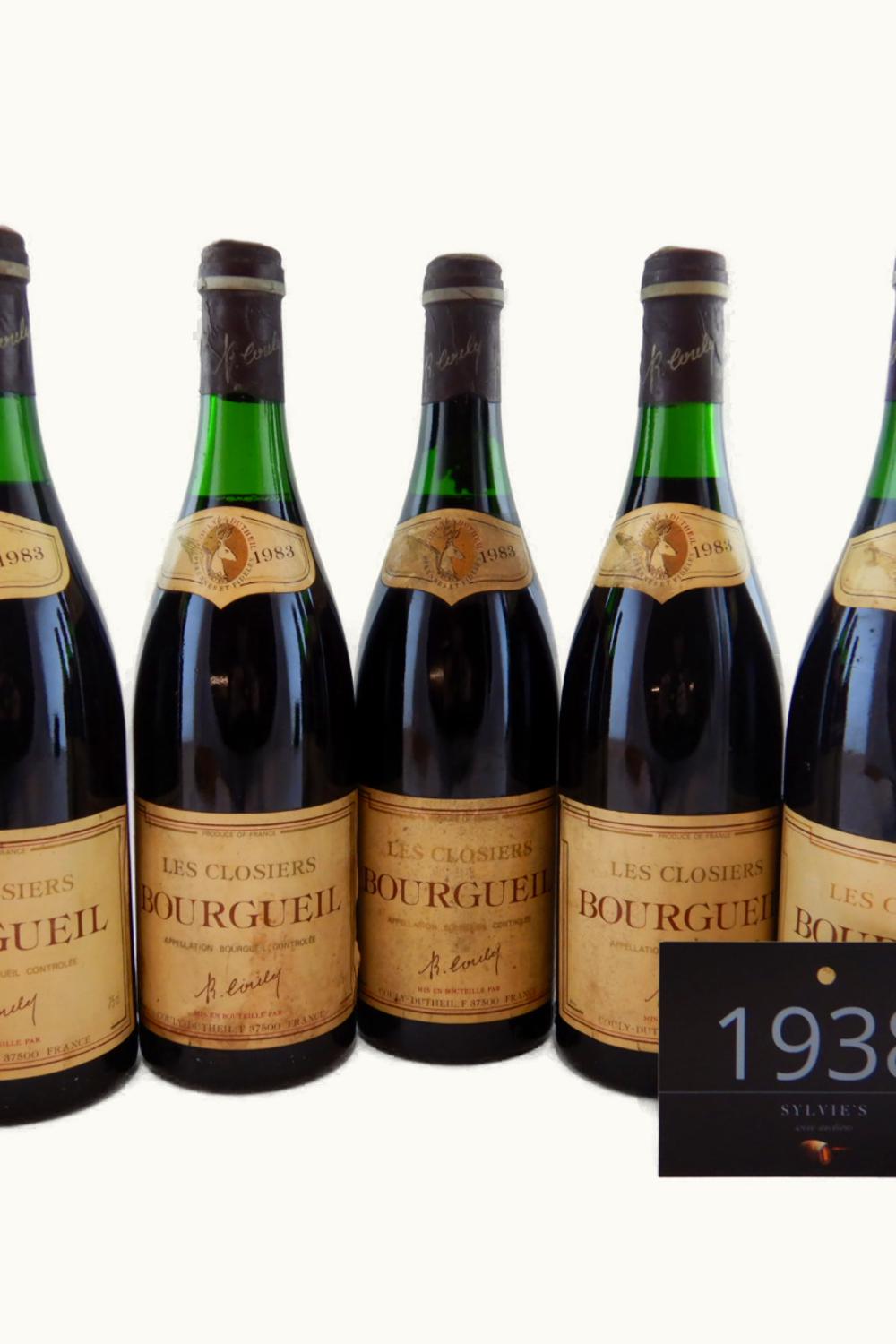 Couly-Dutheil Couly-Dutheil Les Closiers Bourgueil Touraine Loire France, 1983