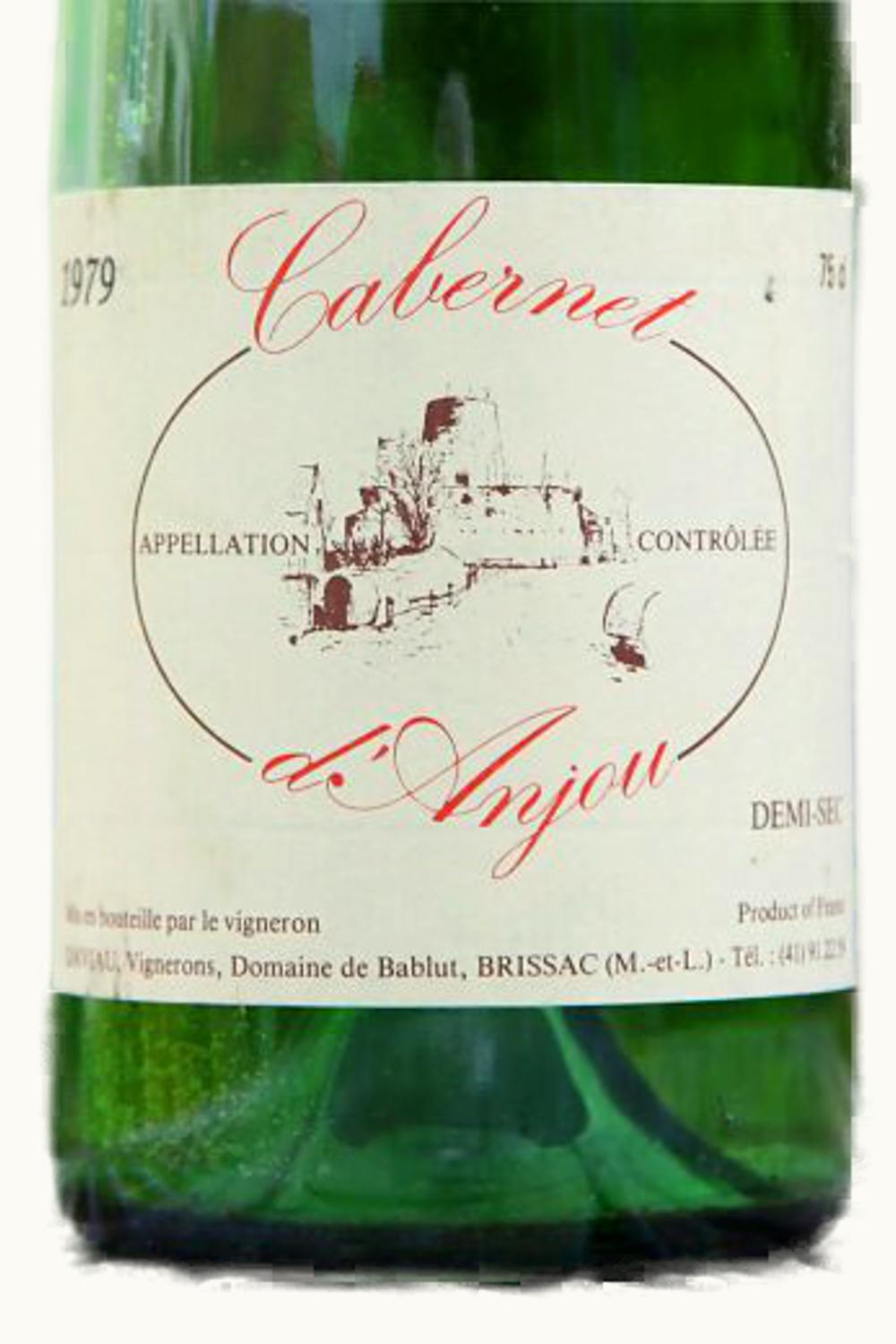 Domaine de Bablut Domaine de Bablut Rosé Cab d'Anjou Loire France, 1979