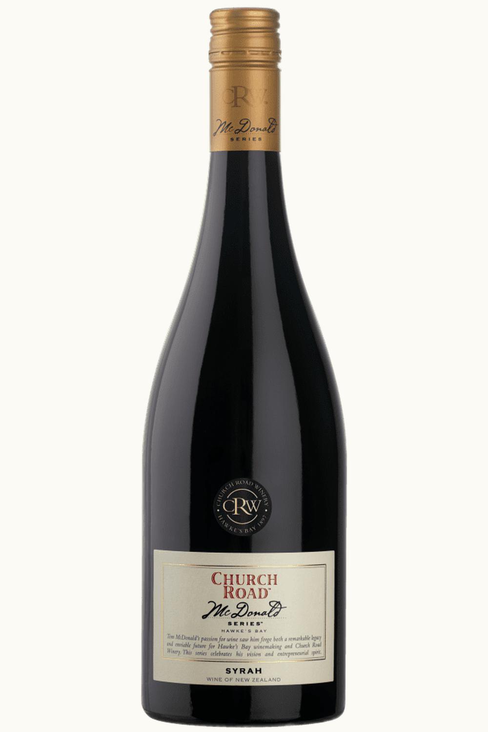 Church Road Church Road One Single Vineyard Syrah, 2018