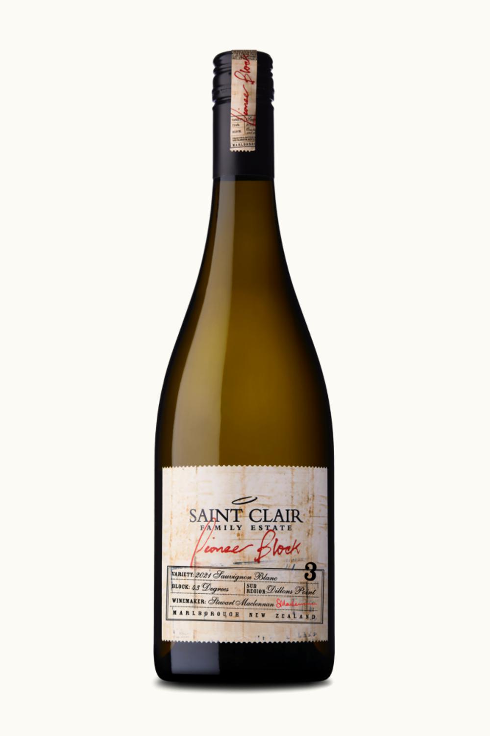 St Clair Pioneer Block 43 Degrees Sauvignon Blanc, 2018 UZ0678946