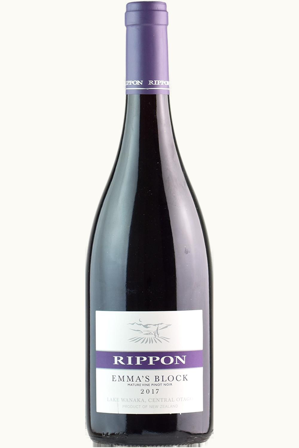 Rippon Emma's Block Mature Vines Pinot Noir, 2017