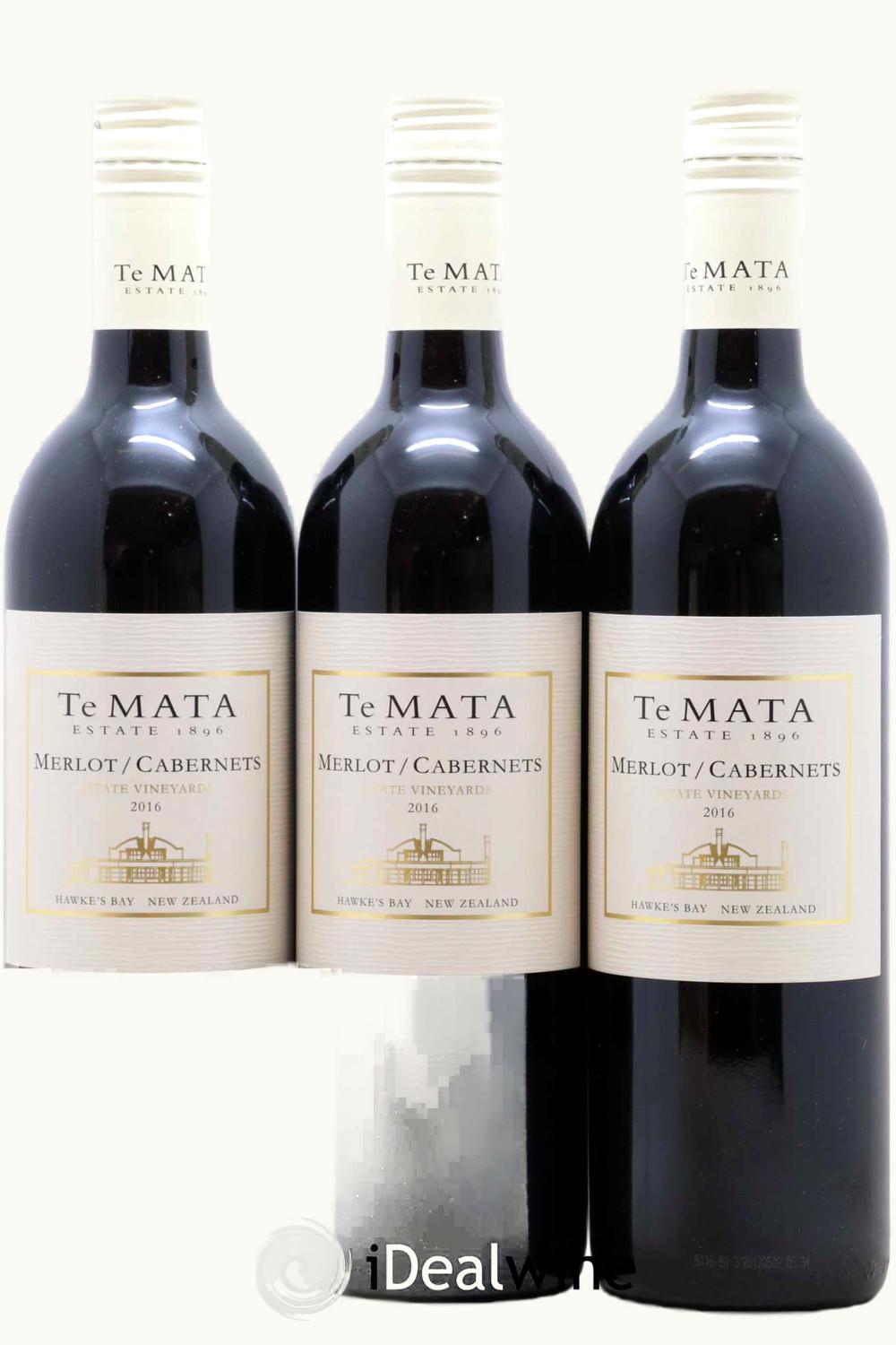 Te Mata Estate Te Mata Estate Merlot Cabernet, 2016