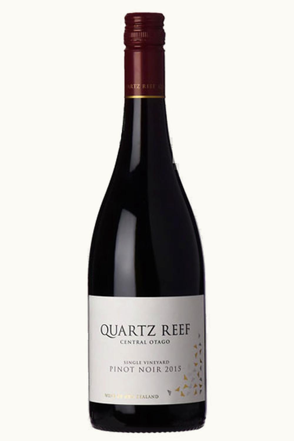 Quartz Reef Single Vineyard Pinot Noir, 2015