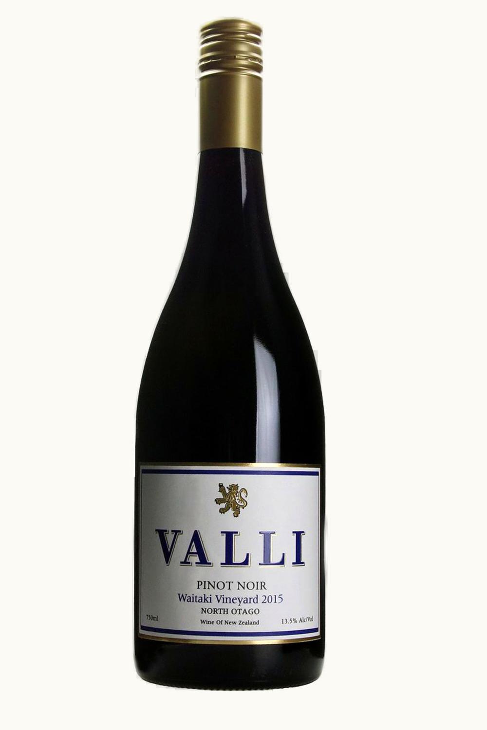 Valli Waitaki Pinot Noir, 2015