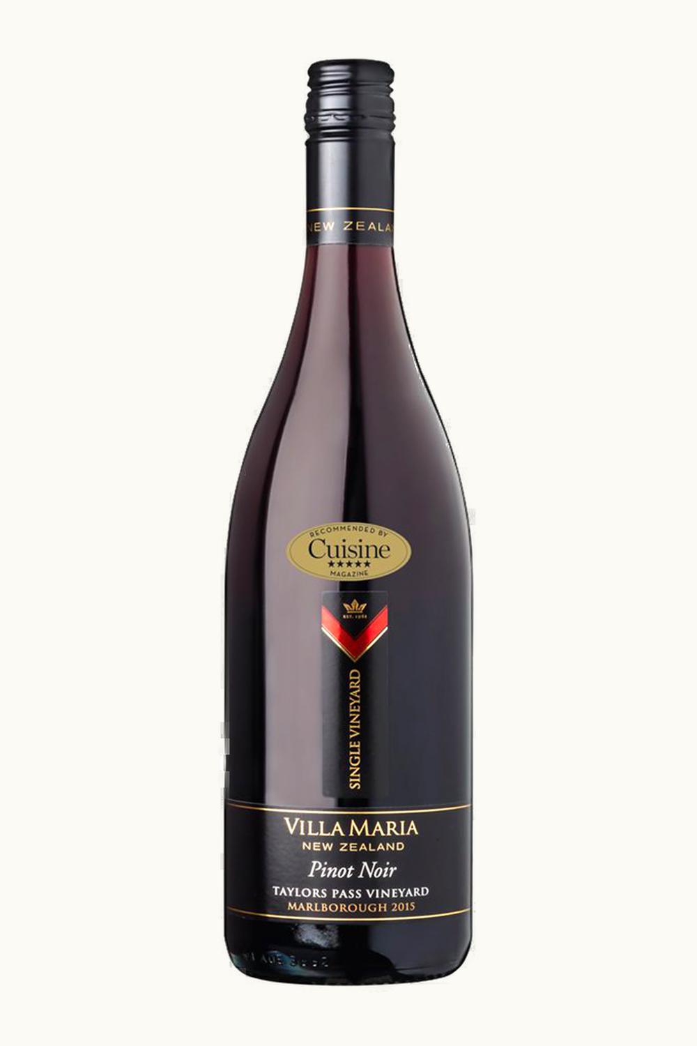 VIlla Maria Villa Maria Single Vineyard Taylor Pass Pinot Noir, 2015
