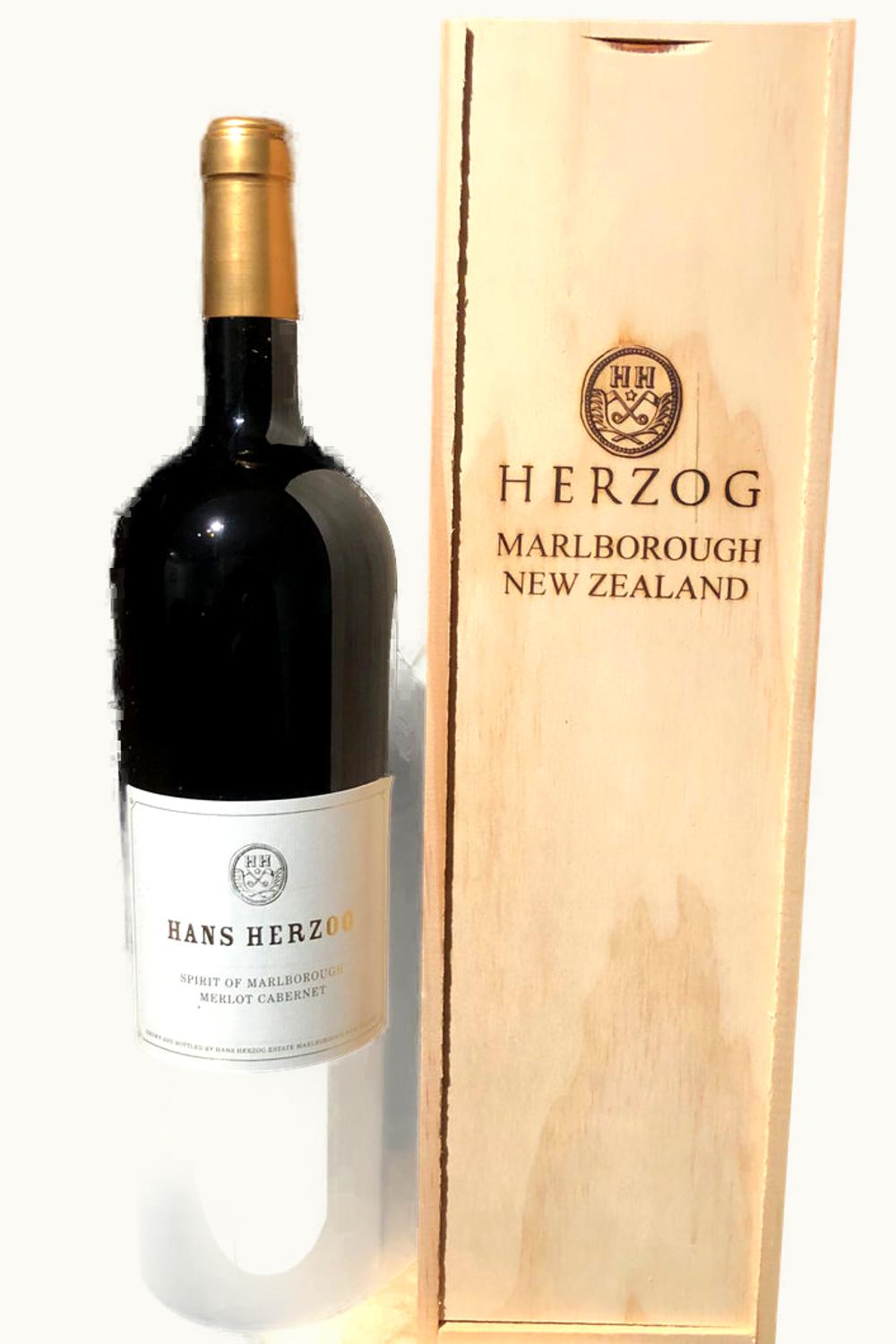 Hans Herzog Hans Herzog Family Estate Spirit of Marlborough Merlot Cabernet Sauvignon, 2014