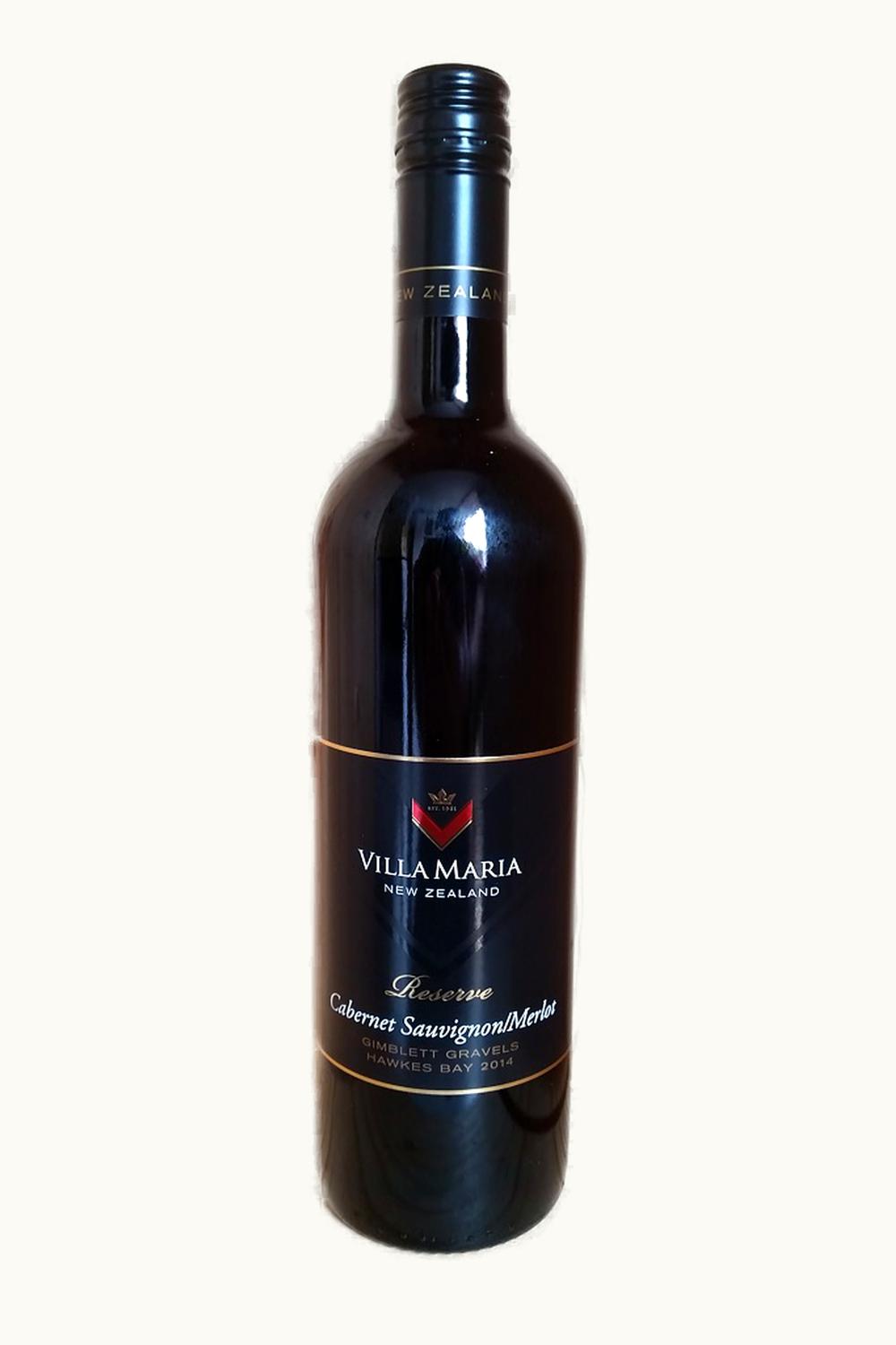 VIlla Maria Villa Maria Reserve Cabernet Sauvignon Merlot, 2014
