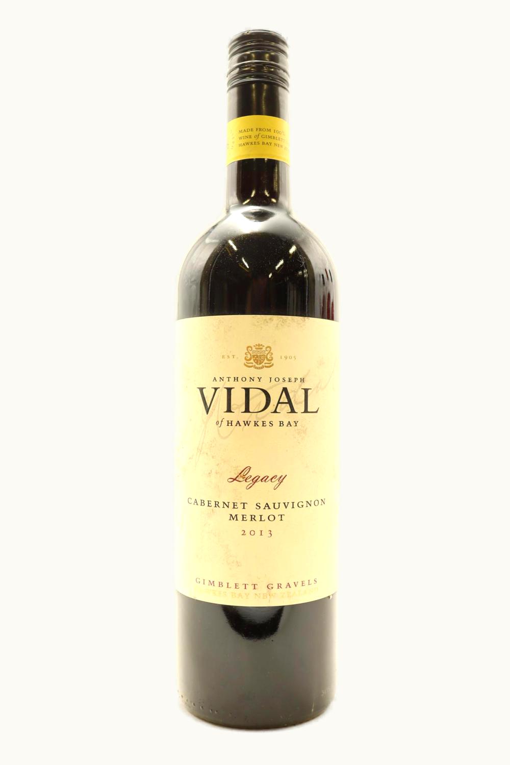 VIdal Estate Legacy Syrah, 2013