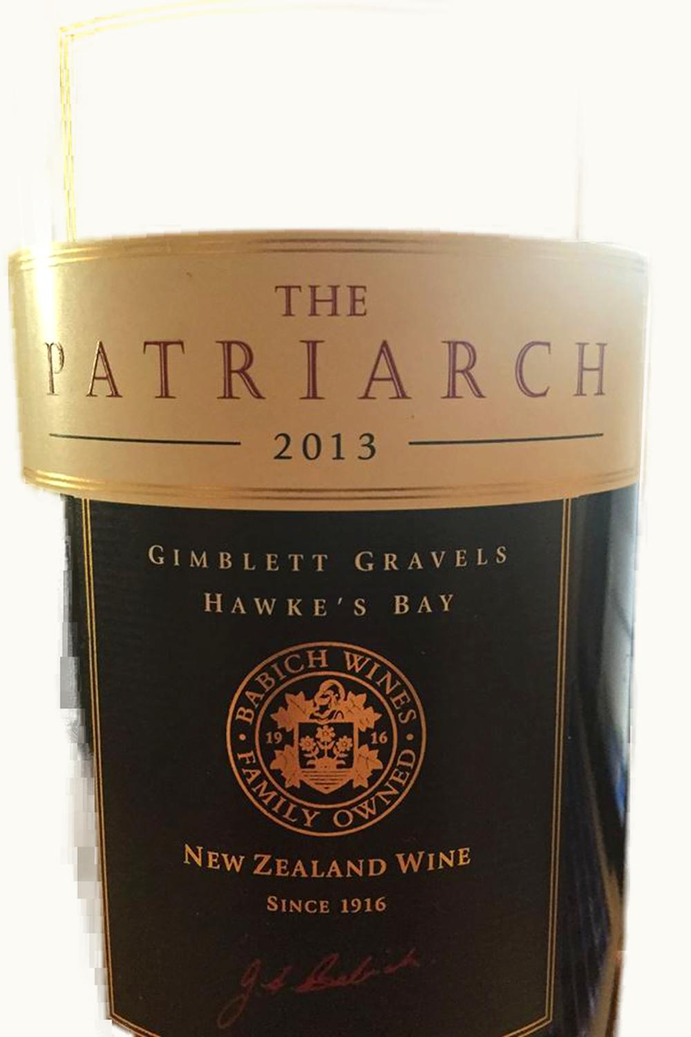 Babich The Patriarch Gimblett Gravel, 2013