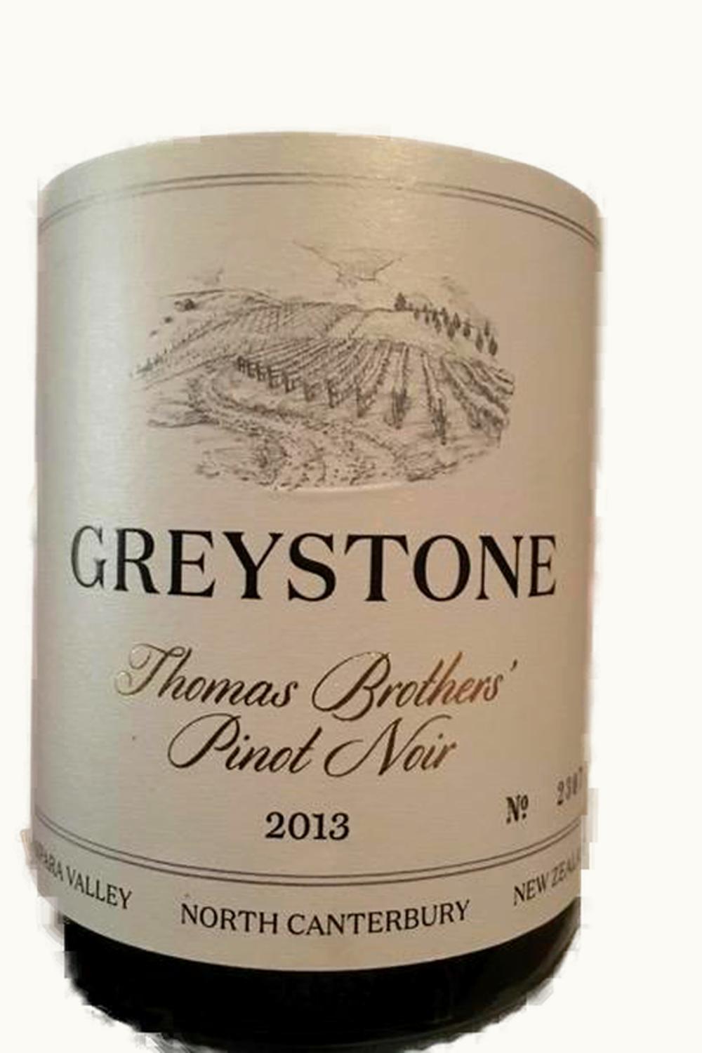 Greystone Greystone Thomas Brothers Pinot Noir, 2013