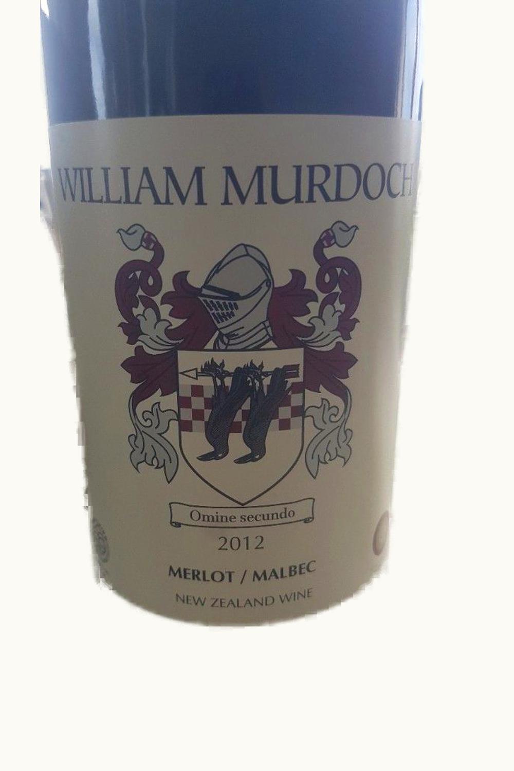 William Murdoch William Murdoch Merlot Malbec, 2012
