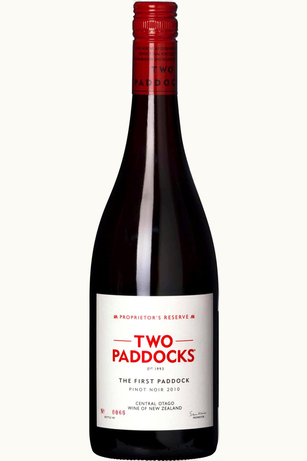 Two Paddocks Proprietor's Reserve First PInot Noir, 2010