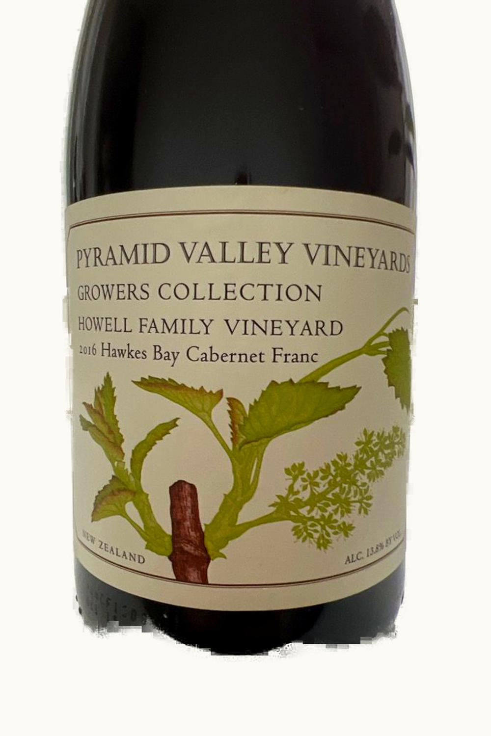 Pyramids Valley Growers Collection Howell Family Cabernet Franc, 2010