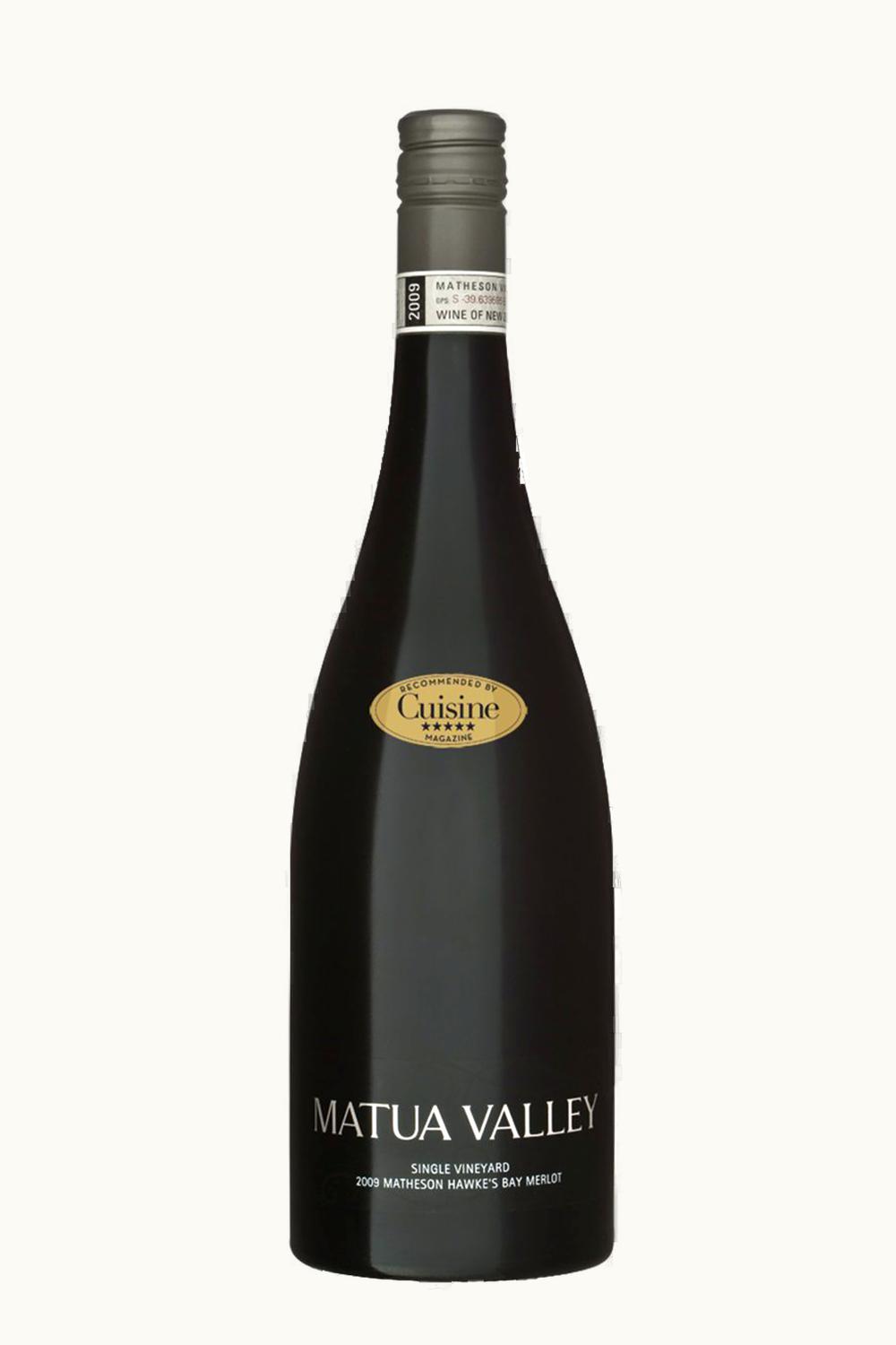 Matua Valley Single Vineyard Matheson Merlot, 2010