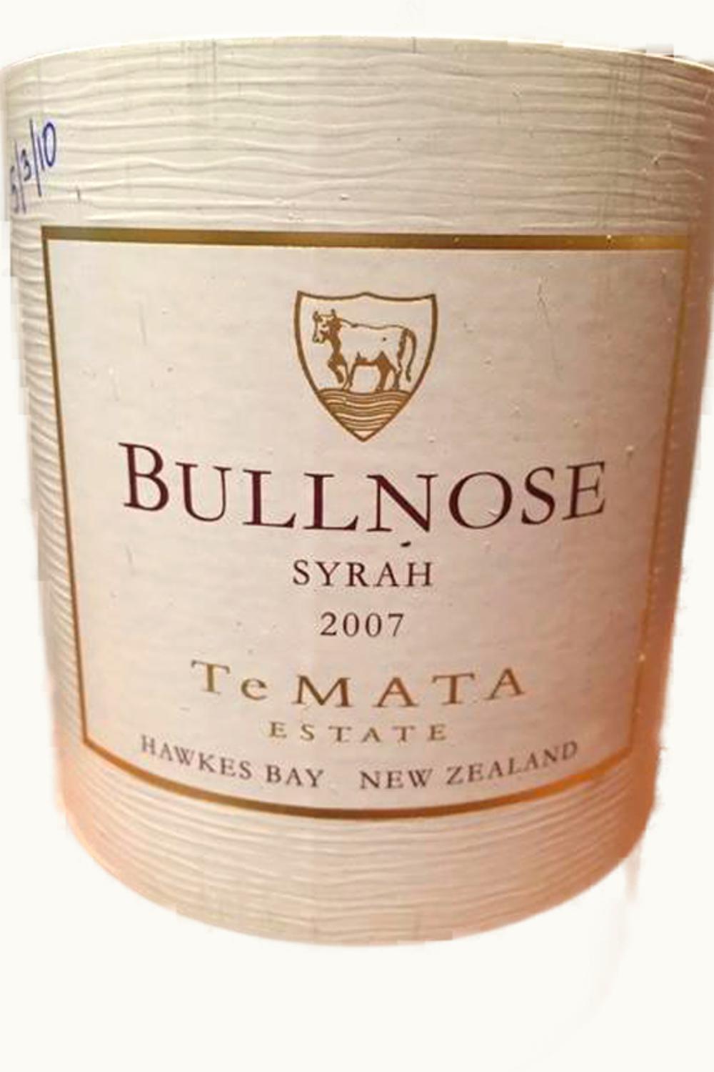 Te Mata Estate Bullnose Syrah, 2007