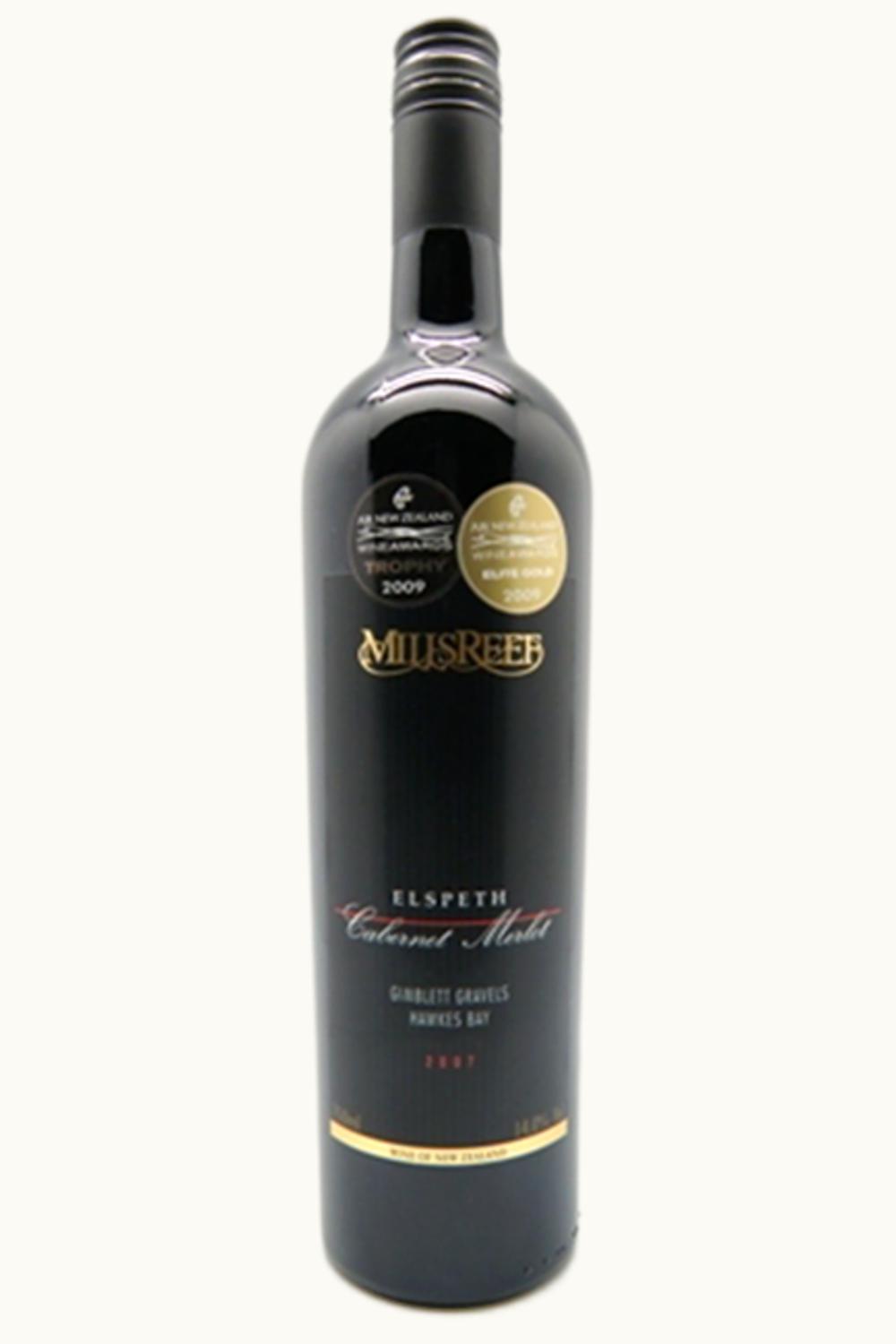 Mills Reef Elspeth Cabernet Merlot, 2007