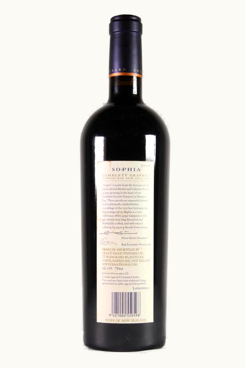 Craggy Range Sofia Merlot, 2006
