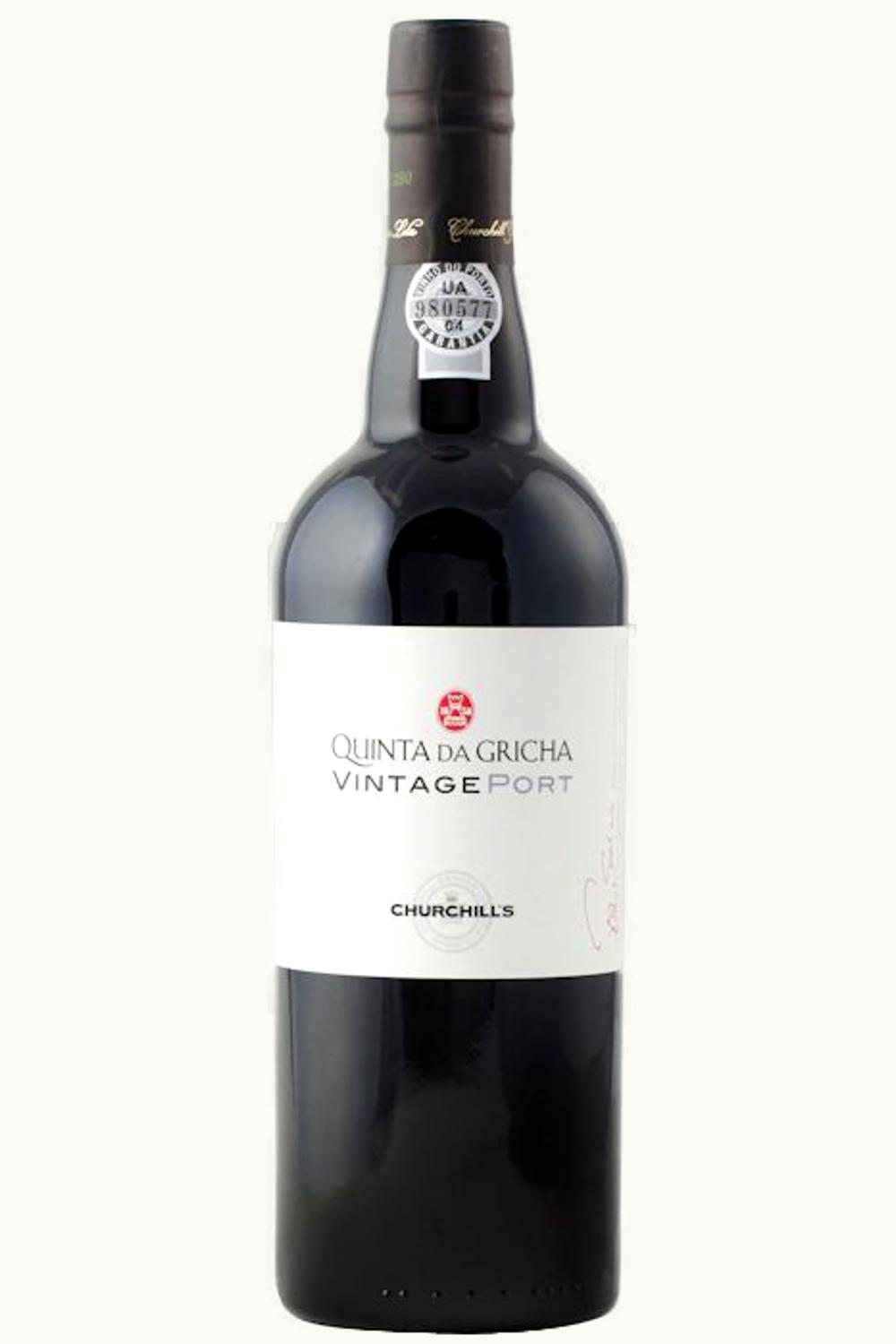Church Hill Estate Quinta da Gricha Single Vintage Port Oporto Douro Portugal, 2020