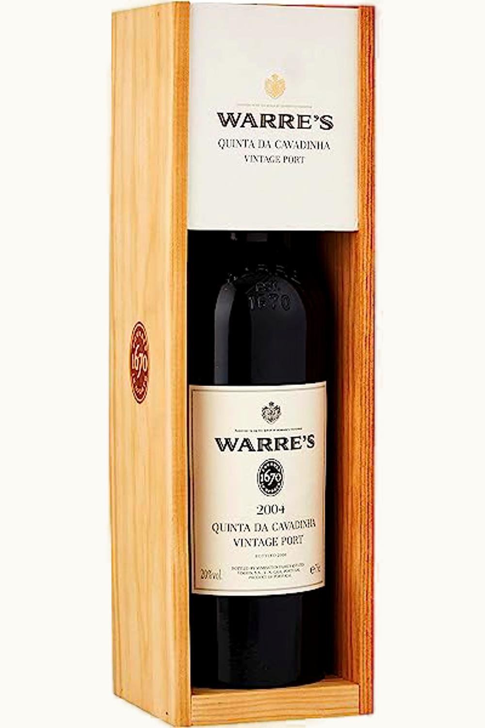 Warre Quinta da Cavadinha Vintage Port Single Oporto Douro Portugal, 2019