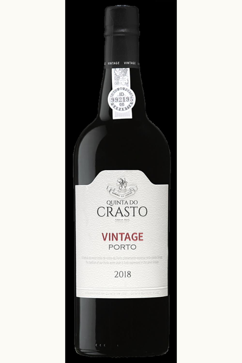 Quinta Crasto Vintage Port Oporto Douro Portugal, 2018