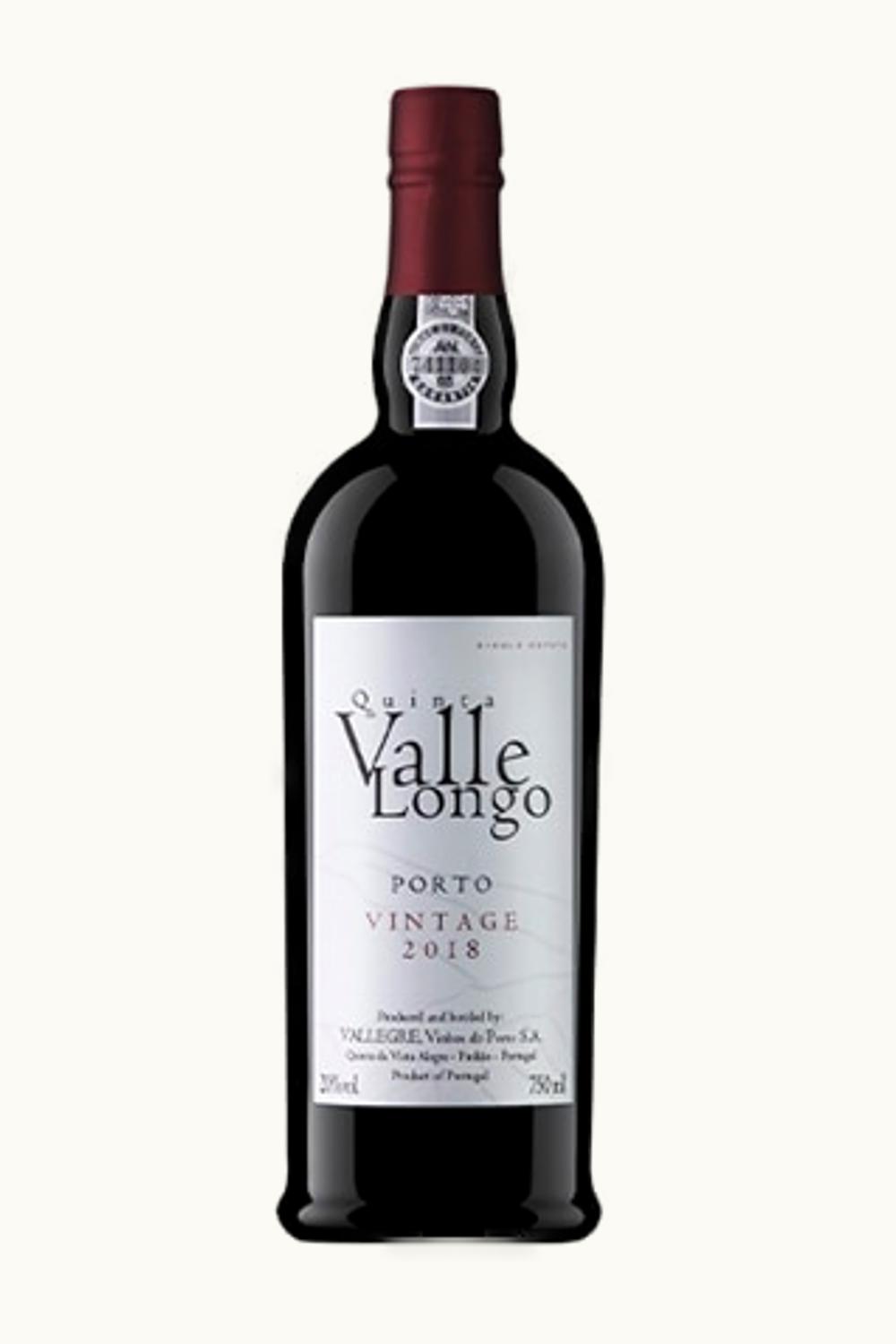 Vallegre Vallegre Quinta de Valley Lungo Vintage Port Oporto Douro Portugal, 2018