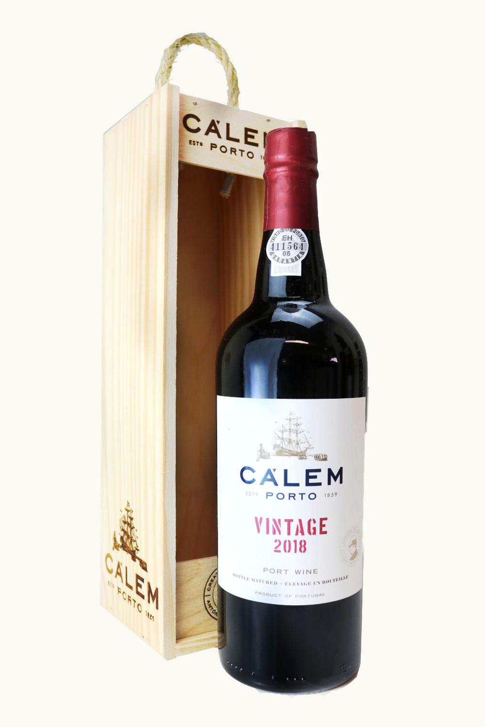 Cálem Calem Vintage Port Oporto Douro Portugal, 2018