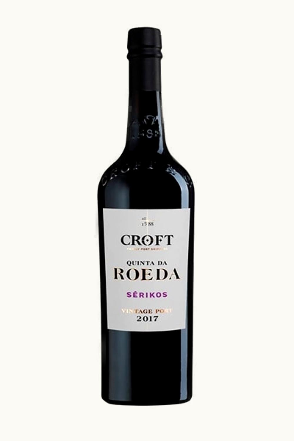 Croft Quinta da Roeda Serikos Vintage Port Single Oporto Douro Portugal, 2017