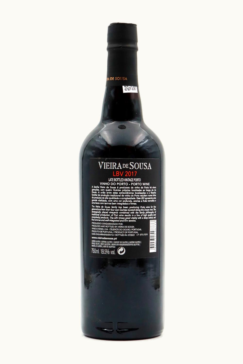 Vieira de Sousa Vintage Port Oporto Douro Portugal, 2017