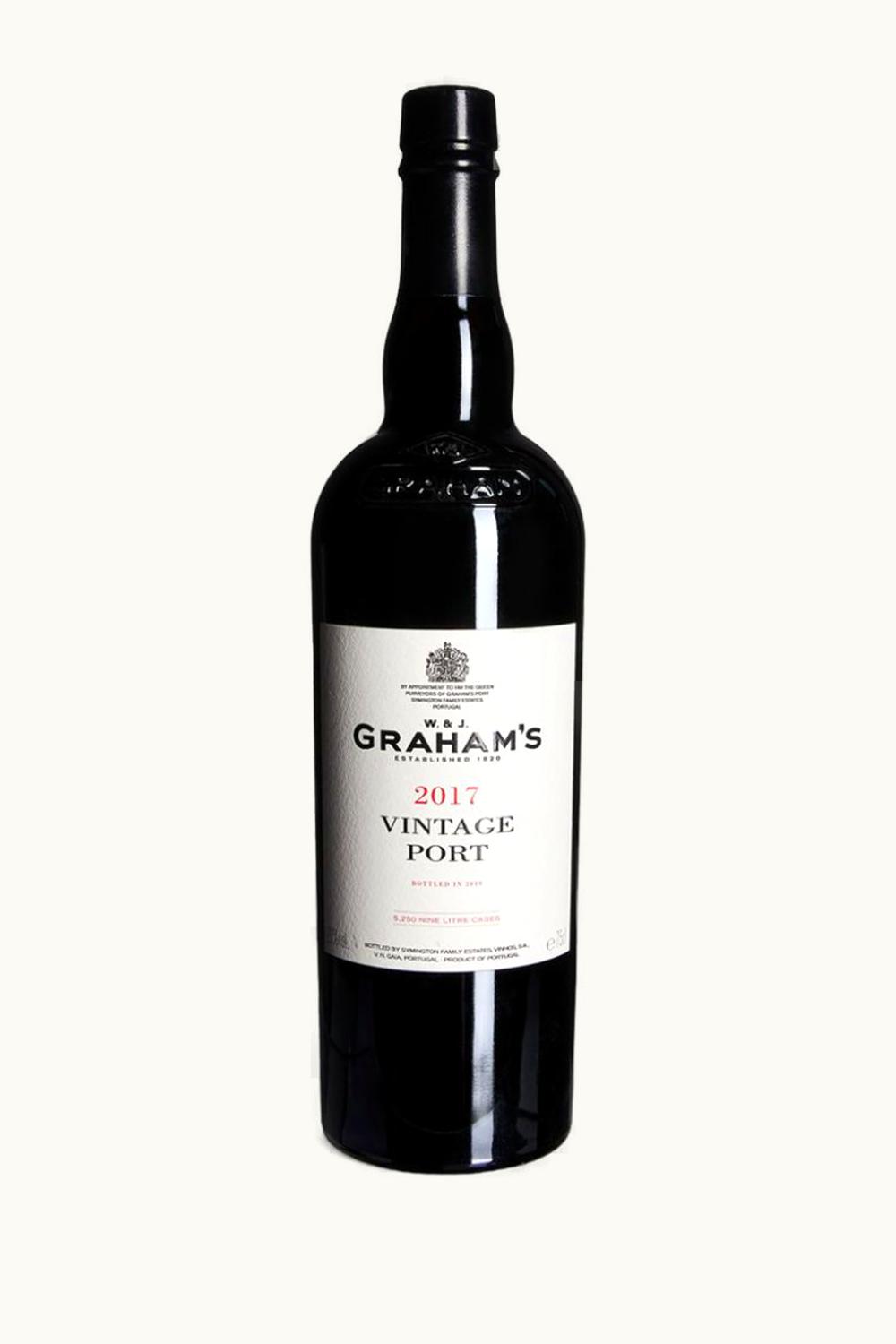 W. & J. Graham's W. & J. Graham's Vintage Port Oporto Douro Portugal, 2017
