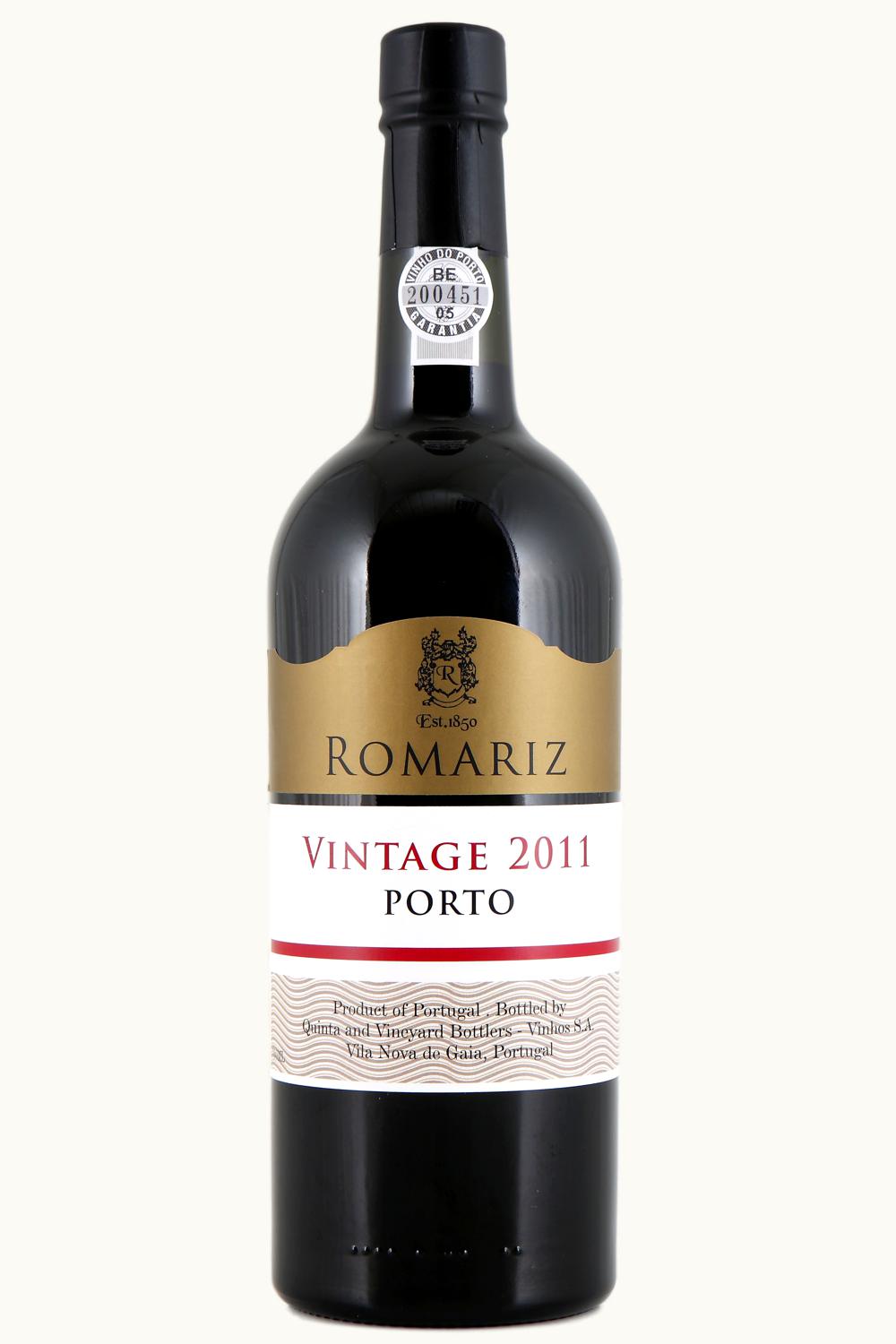 Romariz Vintage Port Oporto Douro Portugal, 2017