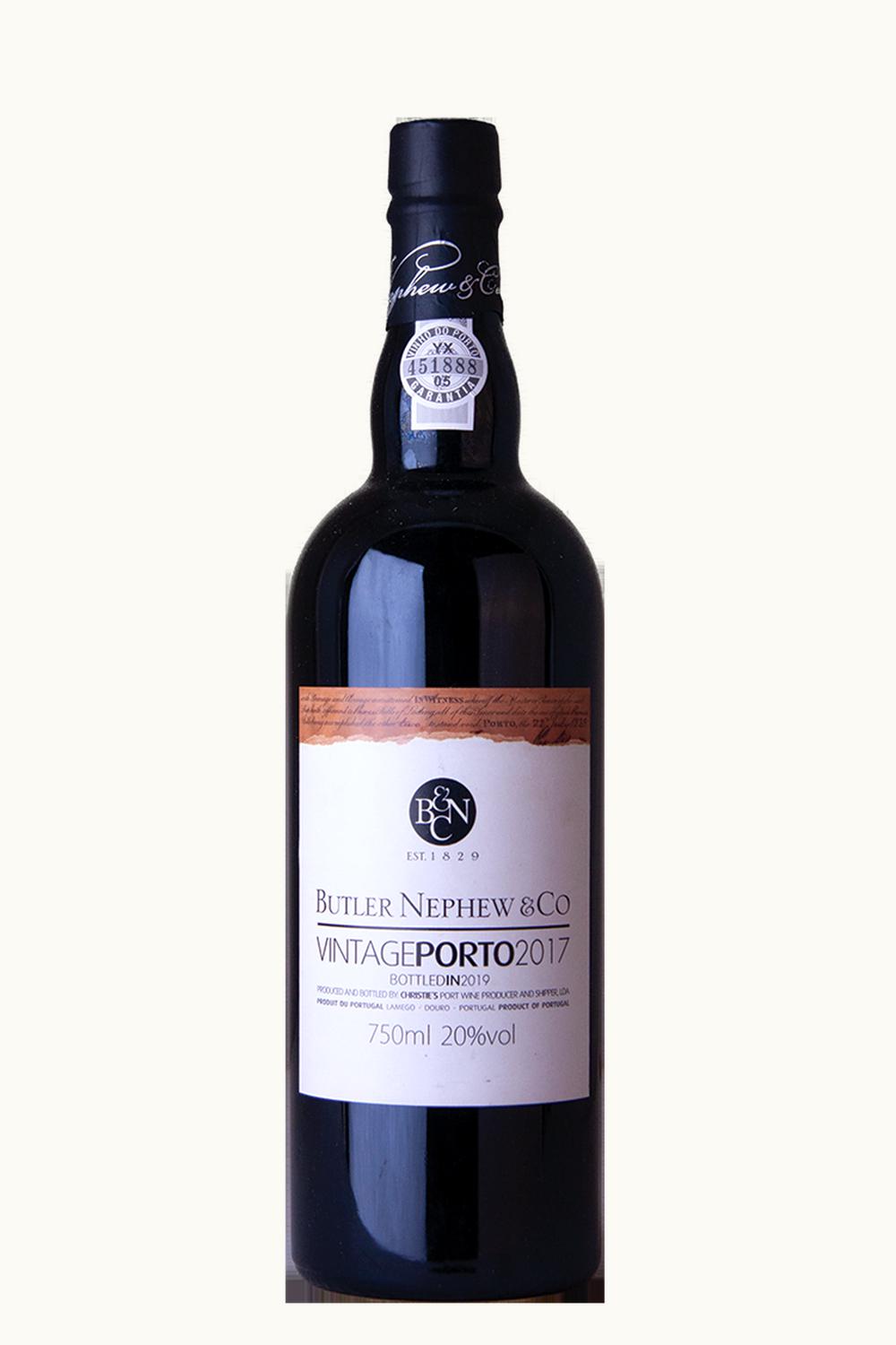 Butler Nephew & Co. Vintage Port Oporto Douro Portugal, 2017