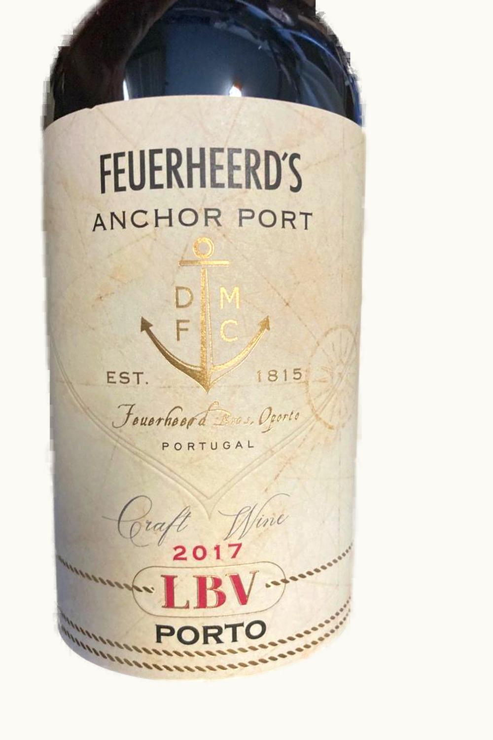 Feuerheerd Port LBV Late Bottled Vintage Oporto Douro Portugal, 2017