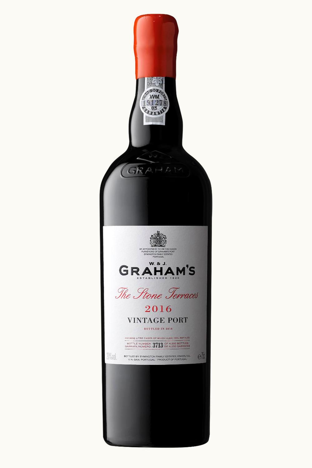 W. & J. Graham's W. & J. Graham's The Stone Terrace Vintage Port Oporto Douro Portugal, 2016