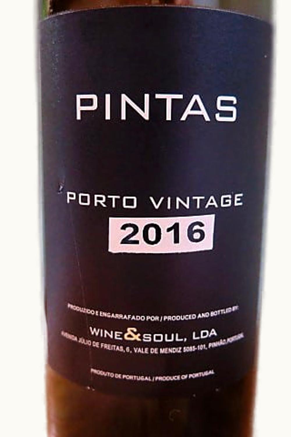 Soul Pinta Vintage Port Oporto Douro Portugal, 2016