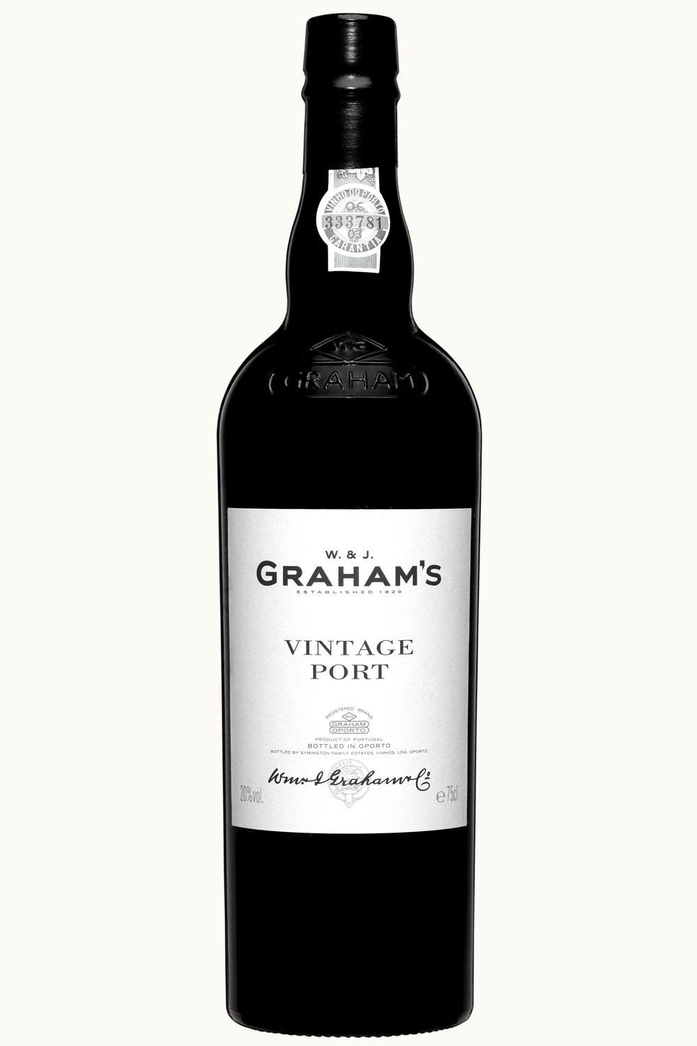 W. & J. Graham's W. & J. Graham's Vintage Port Oporto Douro Portugal, 2016