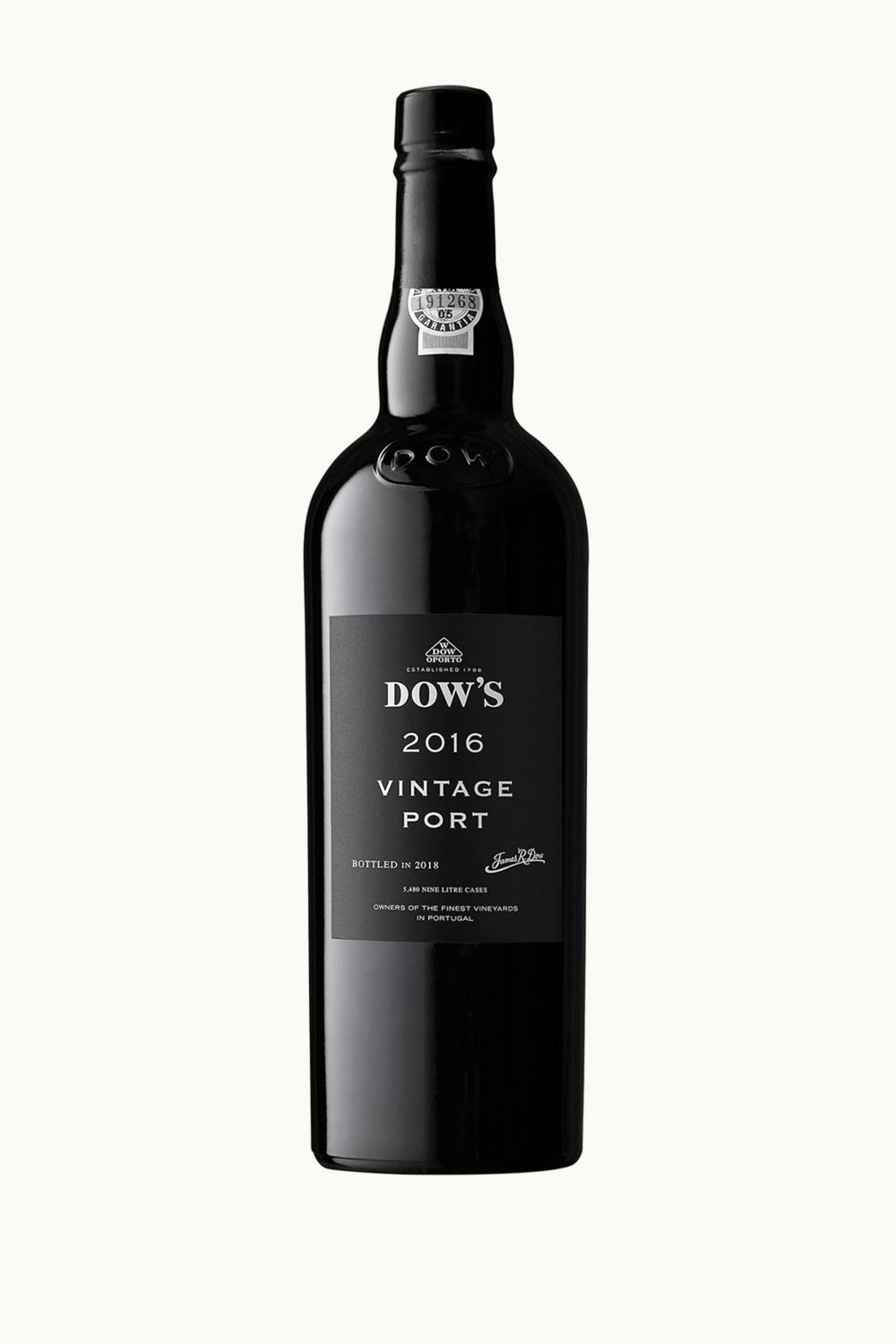 Dow's Dow's Vintage Port Oporto Douro Portugal, 2016