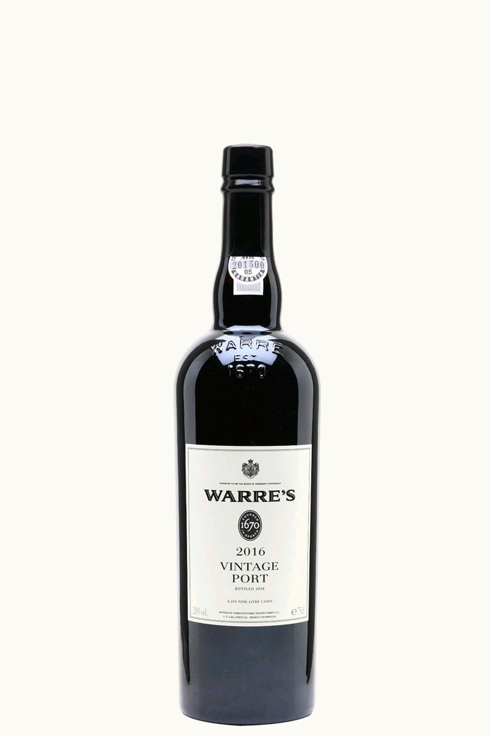 Warre Vintage Port Oporto Douro Portugal, 2016