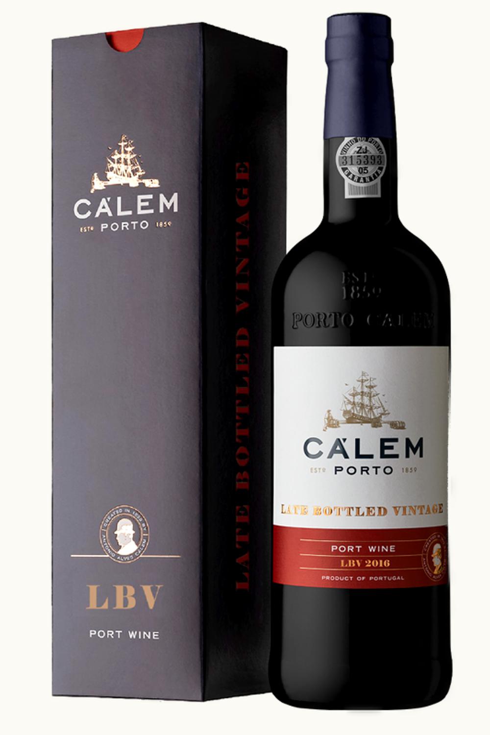 Cálem Calem Late Bottled Vintage Port LBV Oporto Douro Portugal, 2015
