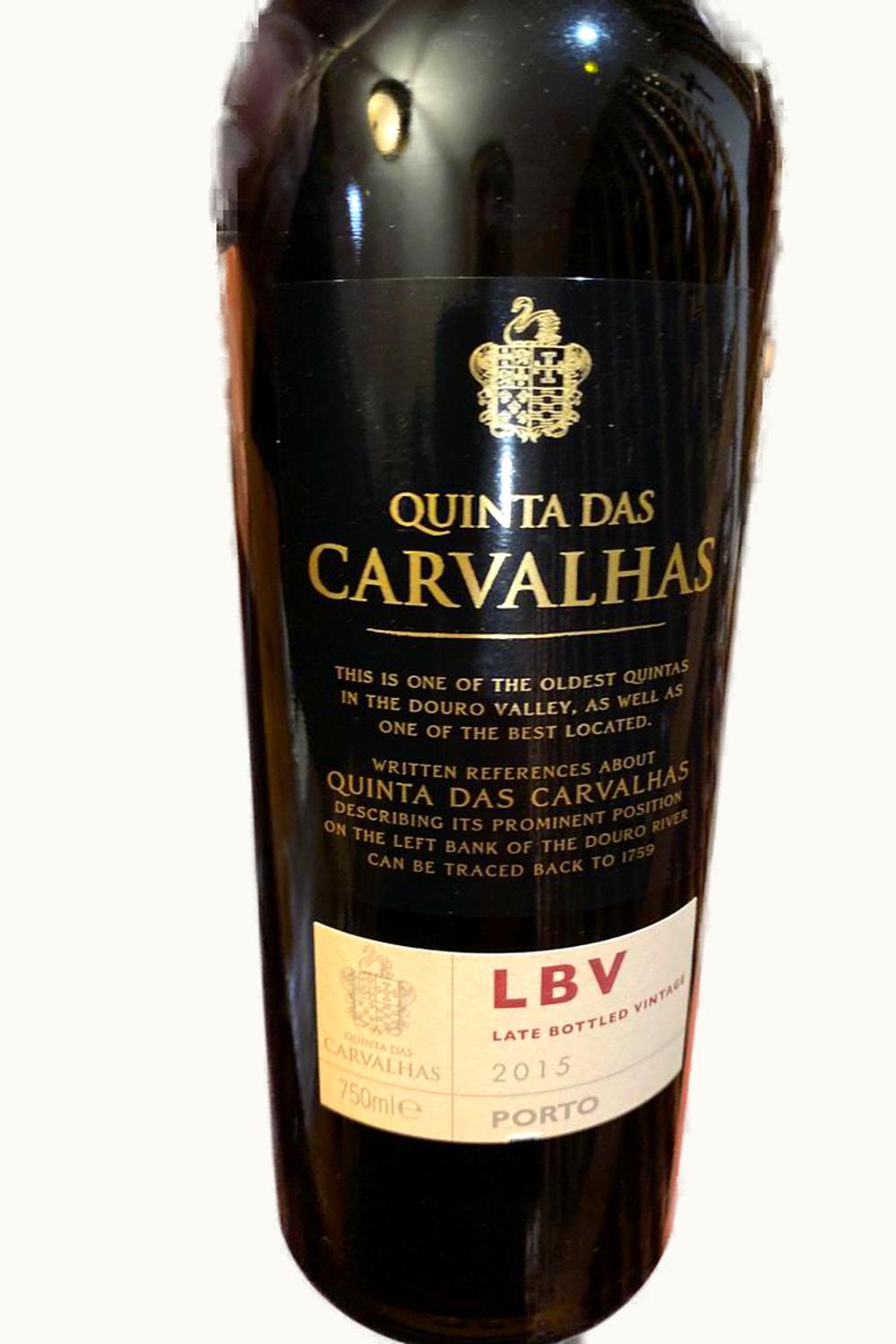 Real Companhia Velha Real Companhia Velha Quinta Carvalhas Late Vintage Port LBV Oporto Douro Portugal, 2015