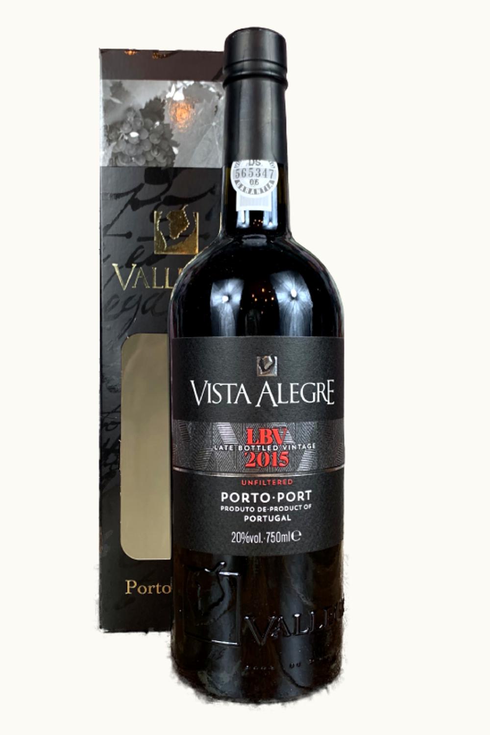 Vallegre Vallegre VIsta Alegre Late Bottled Vintage Port LBV Oporto Douro Portugal, 2015